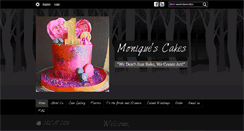 Desktop Screenshot of moniquescakes.com